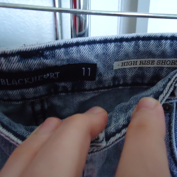 Denim Shorts with a Design - Picture 4 of 4